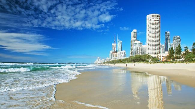 <p>Gold Coast beach, Australia</p>