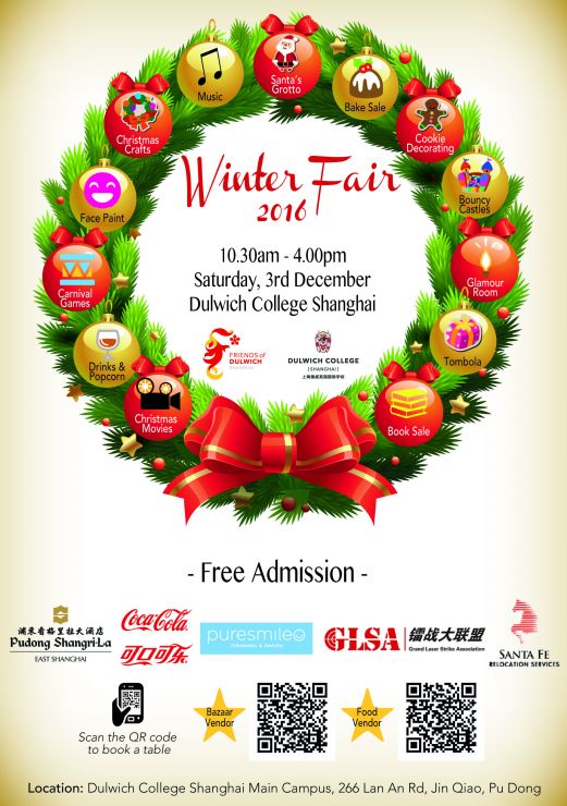 <p>Dulwich College Shanghai Winter Fair</p>